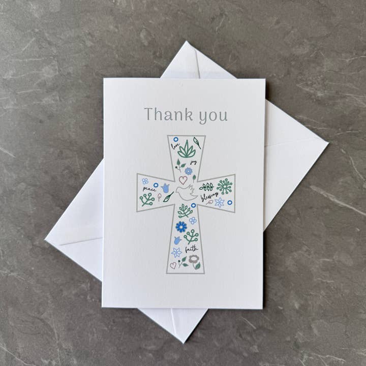 Bedankkaart voor christelijk evenement, doop, doopsel voor wholesale door Tall Order