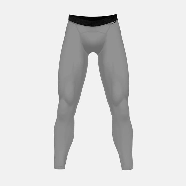 Hue Light Gray Tights for Men for wholesale by Sleefs