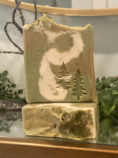 Bare Natural Soap Co - Wholesale Bar Soap - Maine White Pine Bar | Maine Made2