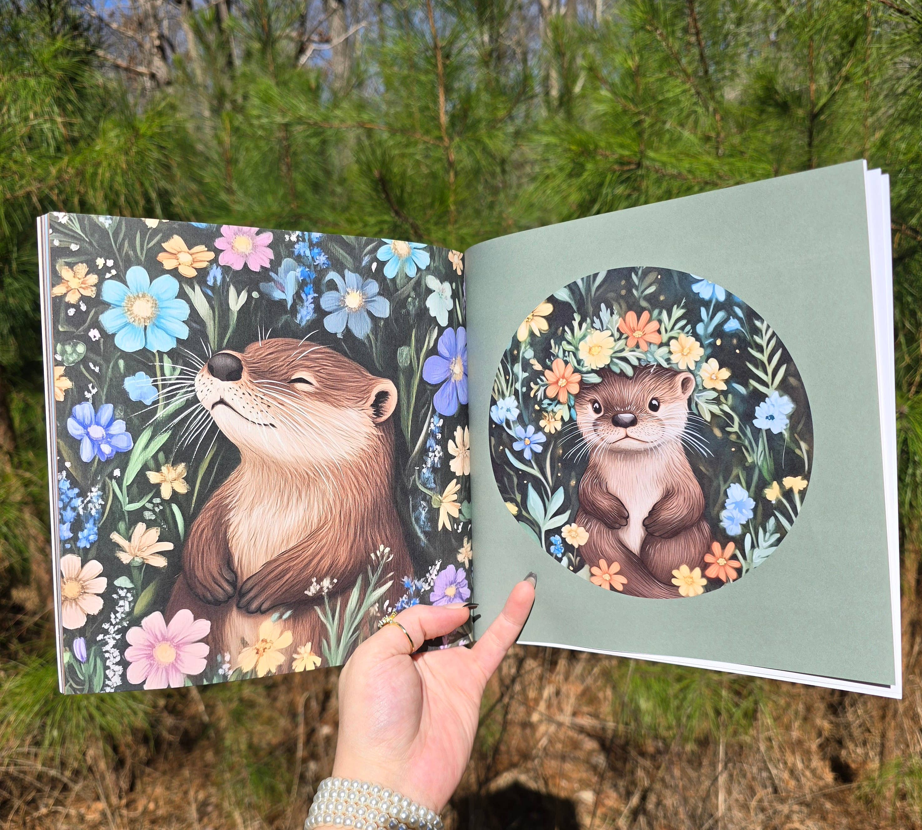 Author Linda Blackmoor - Wholesale Preschool Book (3-5) - Wildlife in Bloom: Little Otter7