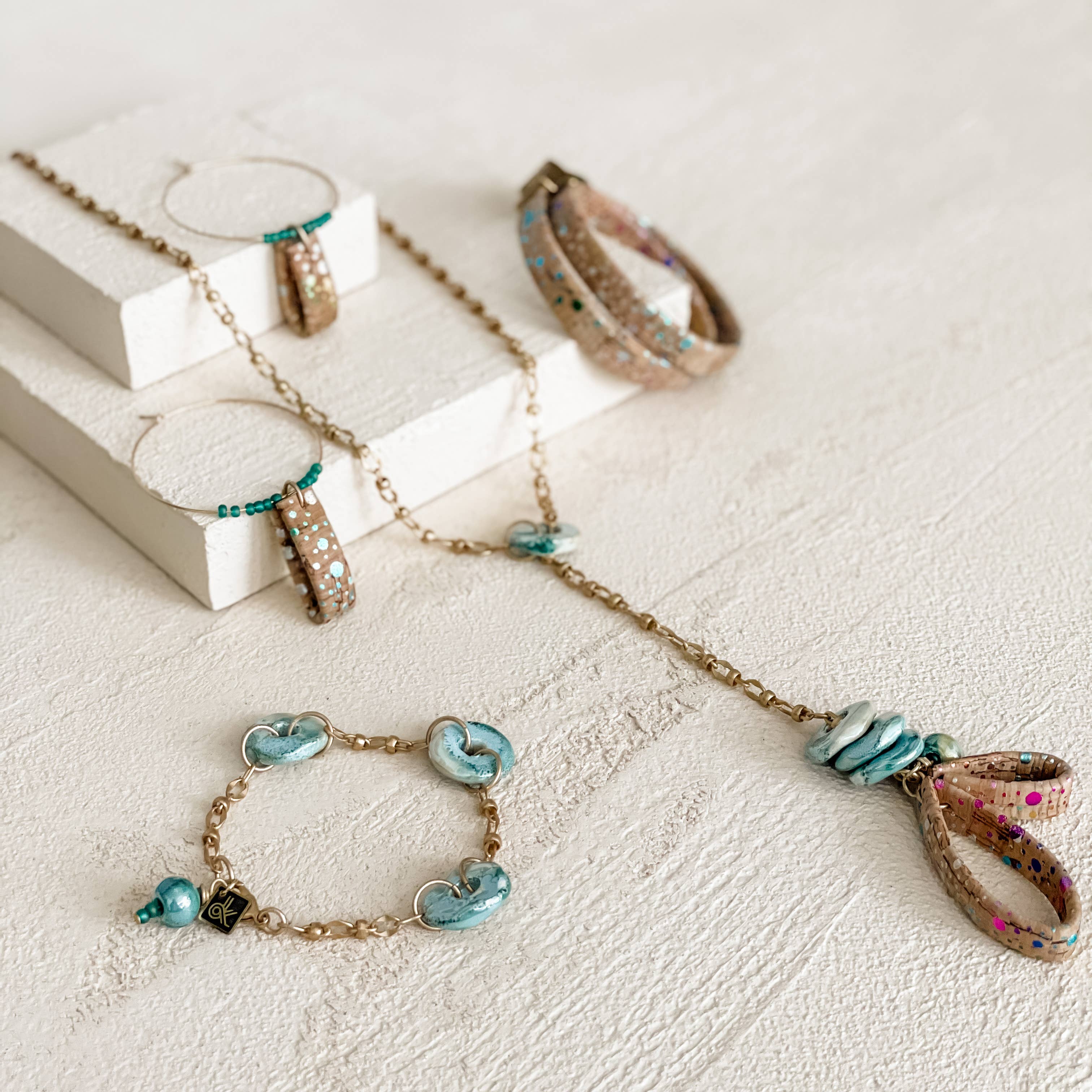 Diana Kauffman Designs - Wholesale Charm/Dangle Bracelet - Air Element Bracelet2