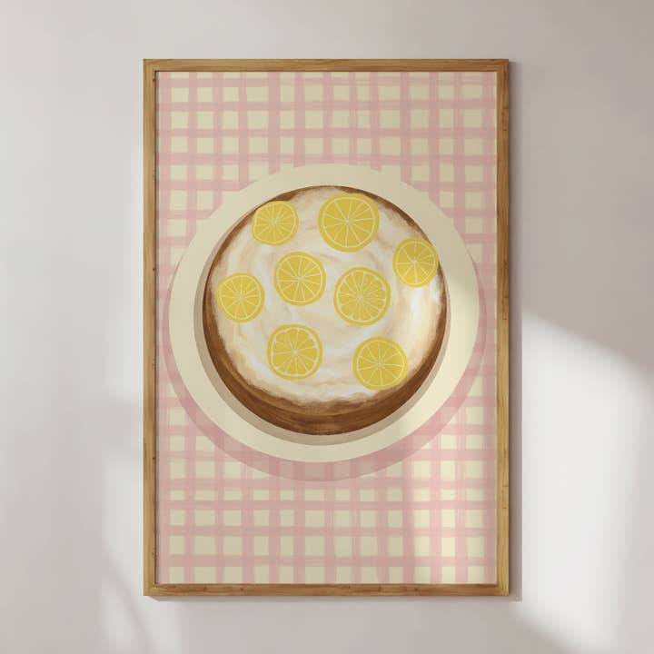 PLAKAT CITRONKAGE for engroshandel hos Studio Dolci