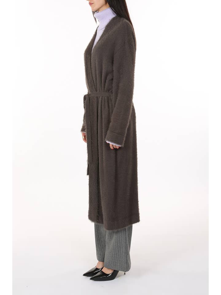 Beulah Style - Wholesale Robe - Women's - Fuzzy Alpaca Maxi Robe
MC414713