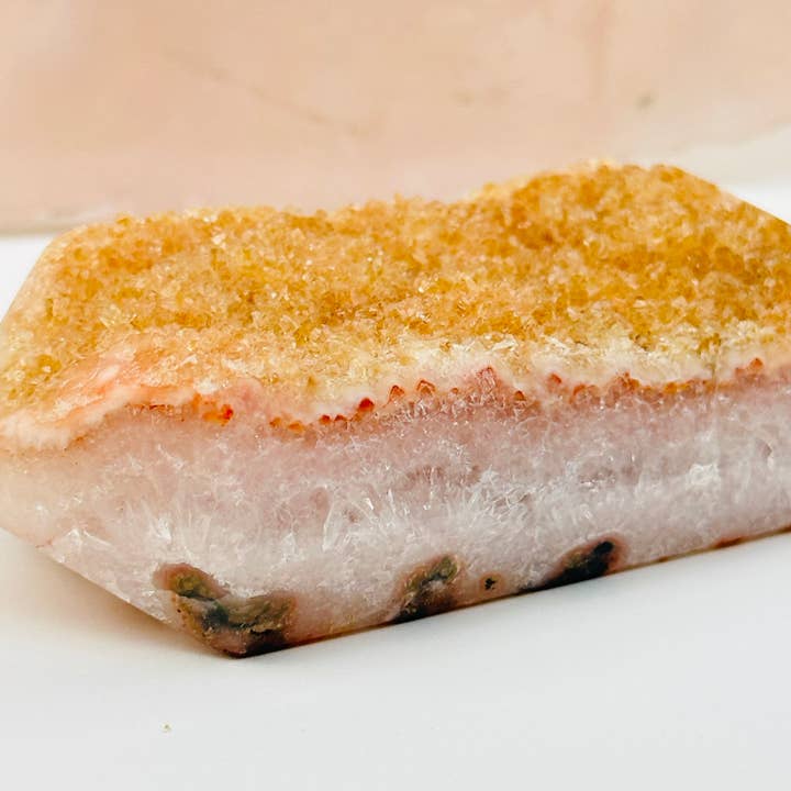 Rock Paradise - Wholesale Spiritual Stone/Crystal - Double Terminated Citrine Crystal Point - Golden Amethyst -7