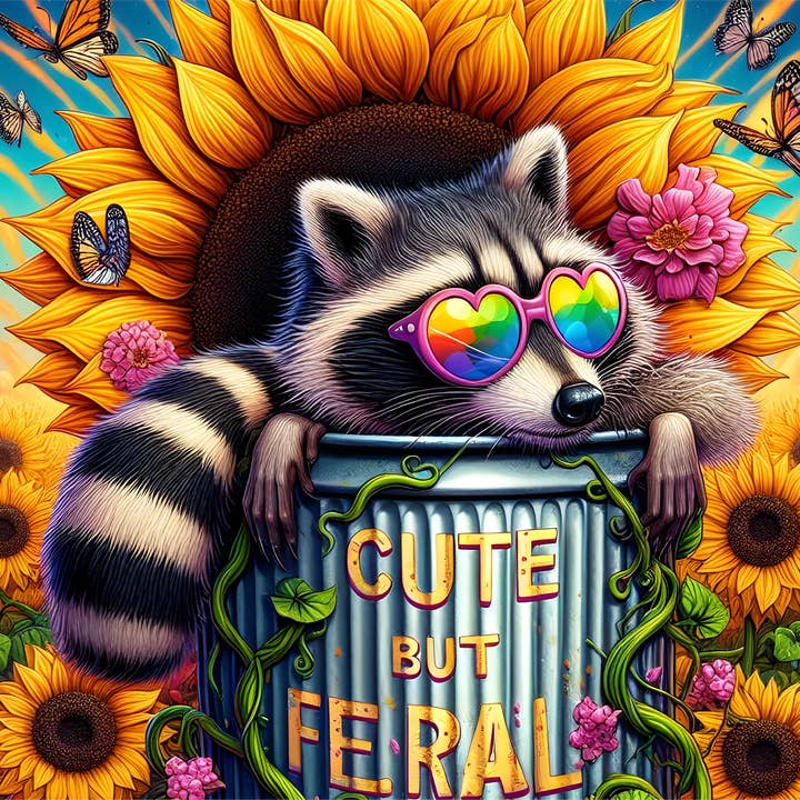 Smiles & Styles Boutique - Wholesale Insulated Mug/Tumbler - Cute but Feral Tumbler1