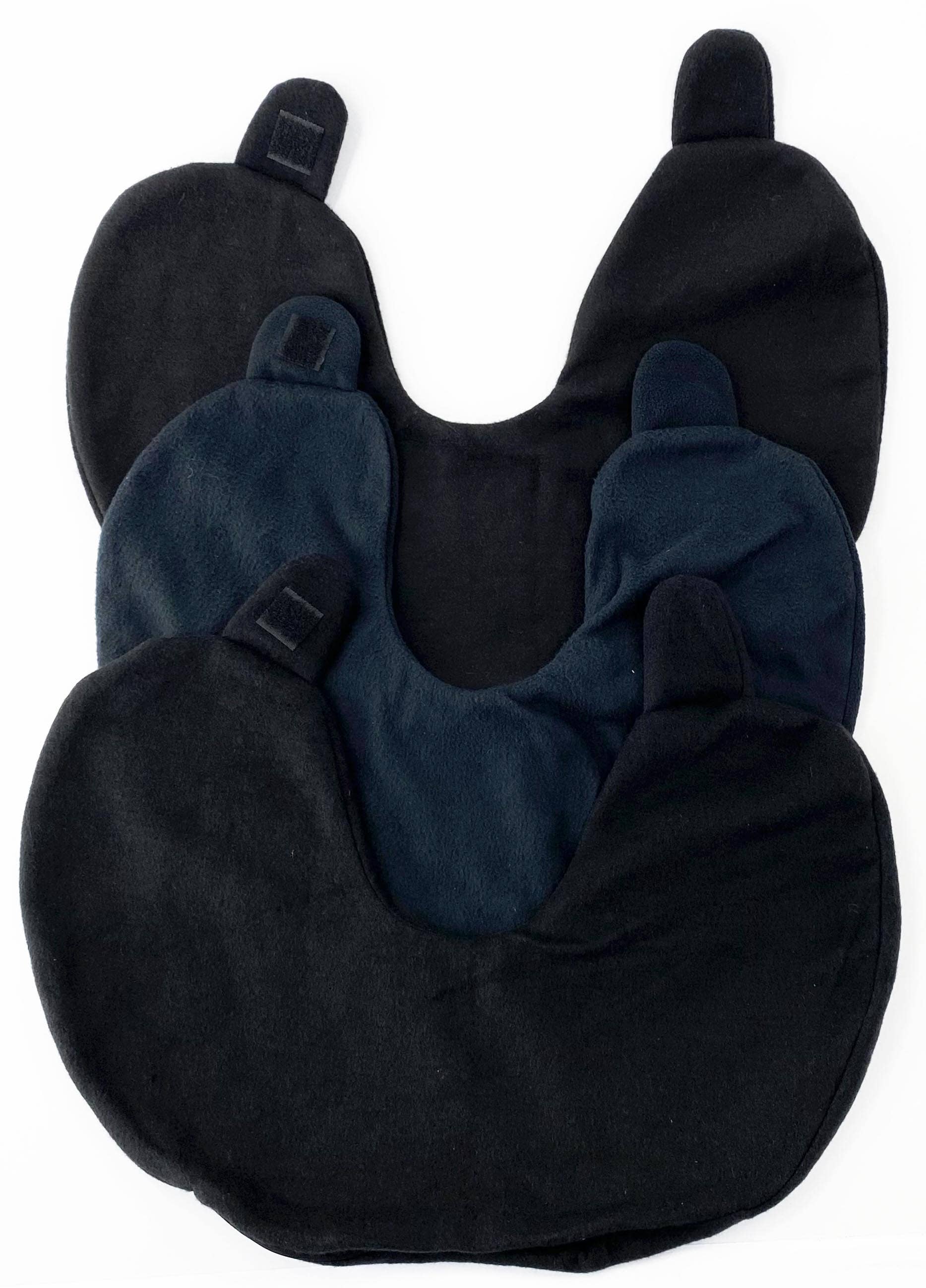 Salzmann Restwaren GmbH - Wholesale Spa Headband - Polar fleece neck pillow with zipper1