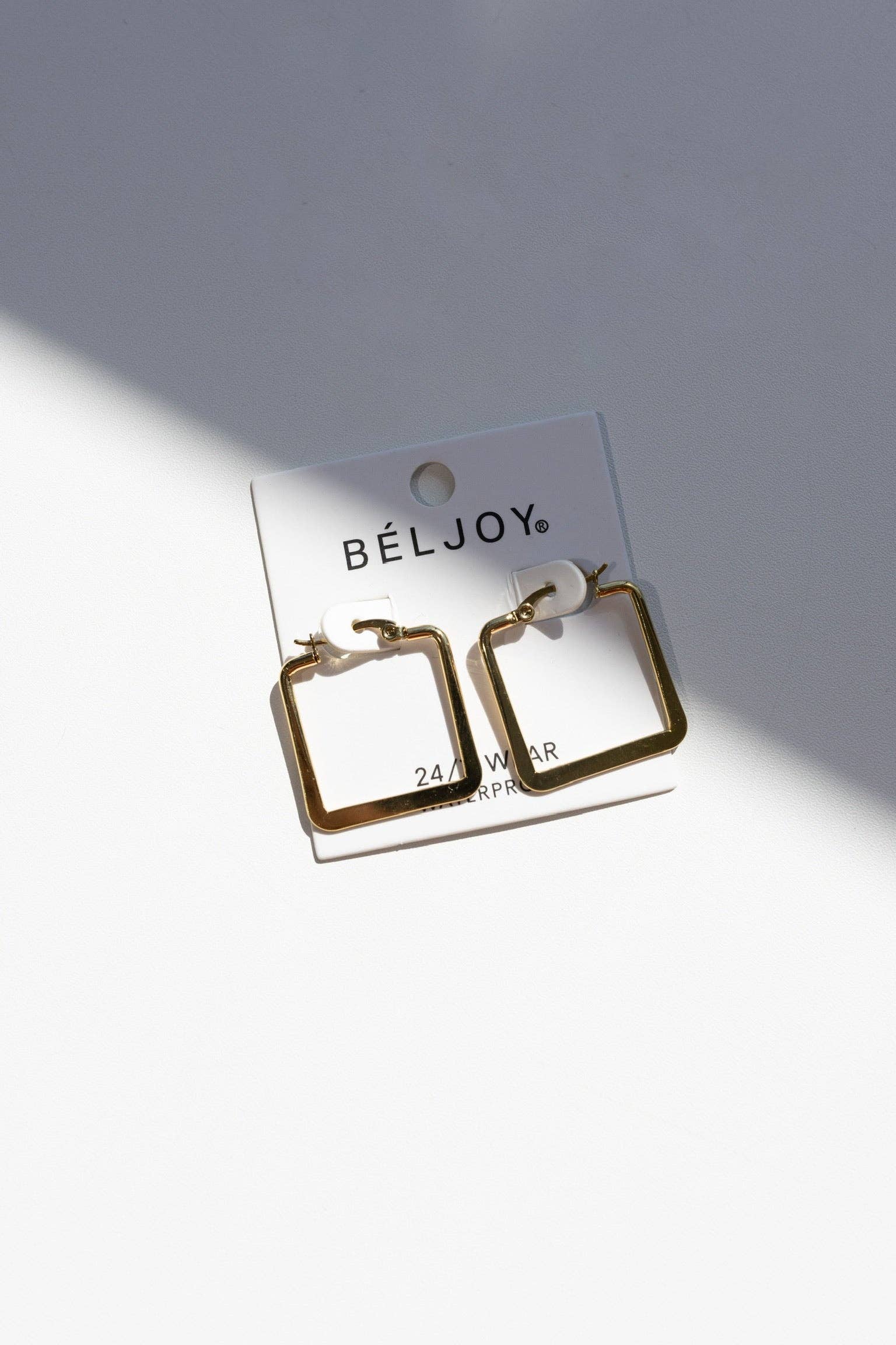 BELJOY - Wholesale Hoop Earrings - Eudora Square Hoop Earrings
