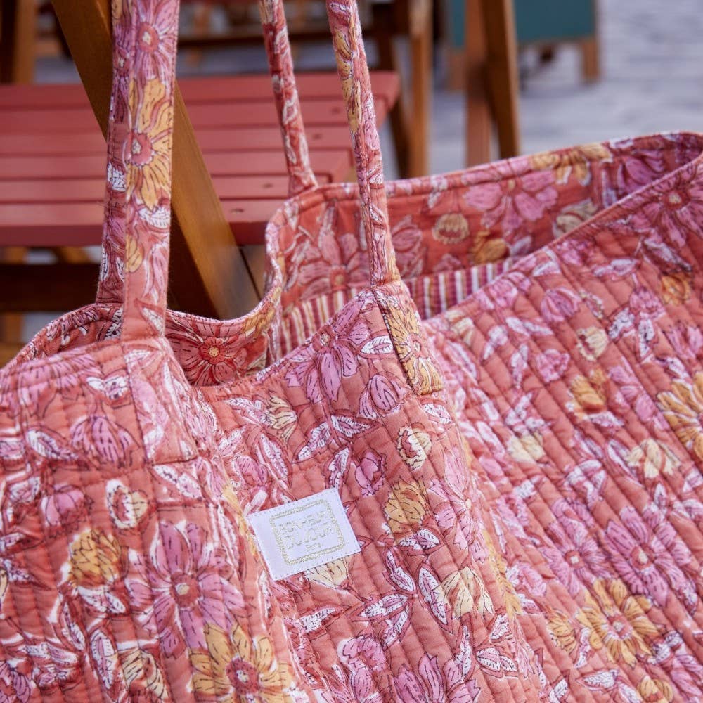 Bonheur du Jour - Wholesale Tote Bag - Women's - Shopper Bag - Meera Auburn7