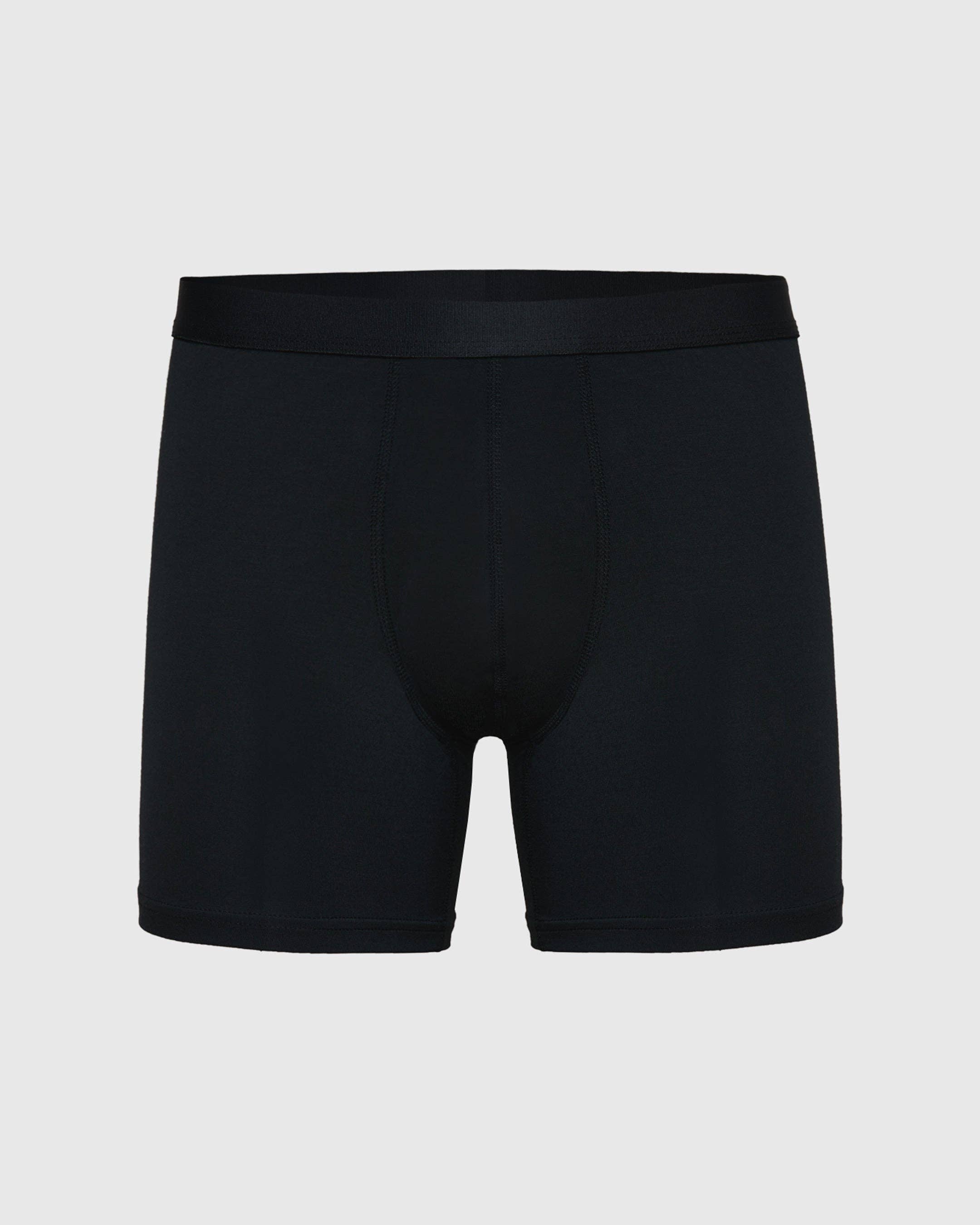 True Classic - Wholesale Underwear - Men's - Black Boxer Brief1