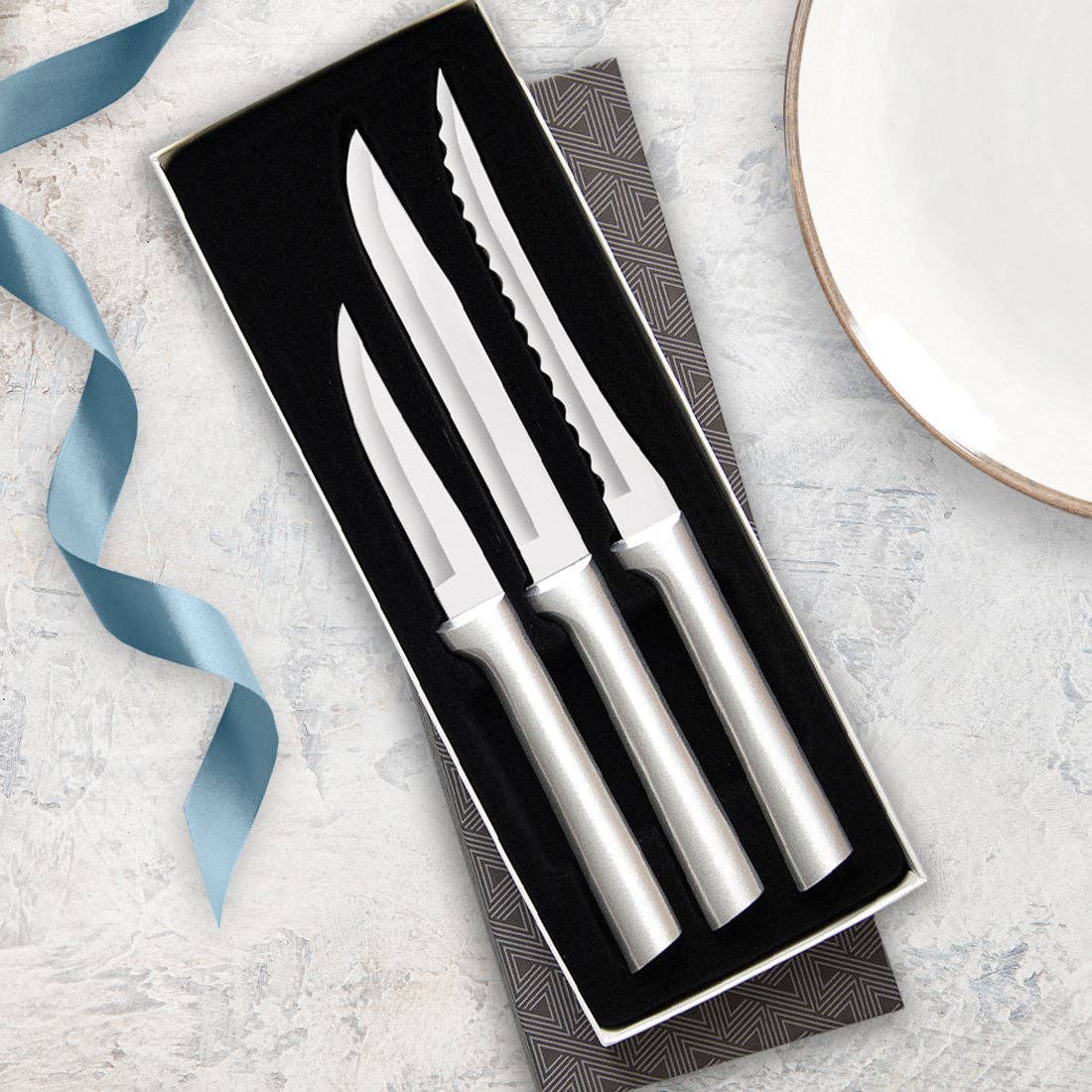 Rada Cutlery - Wholesale Knife Set - Silver Cooking Essentials Gift Set2