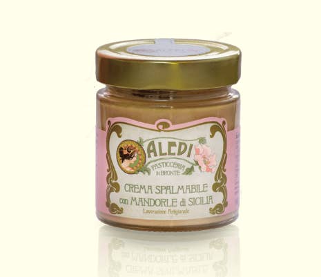 Aledi Pasticceria in Bronte - Wholesale Nut Butter - Sicilian Almond Cream - 190 g