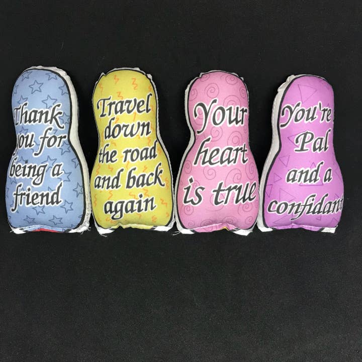 The Cuddle Cult - Wholesale Ornament Set - Golden Girls Inspired Plush Doll or Ornament Set