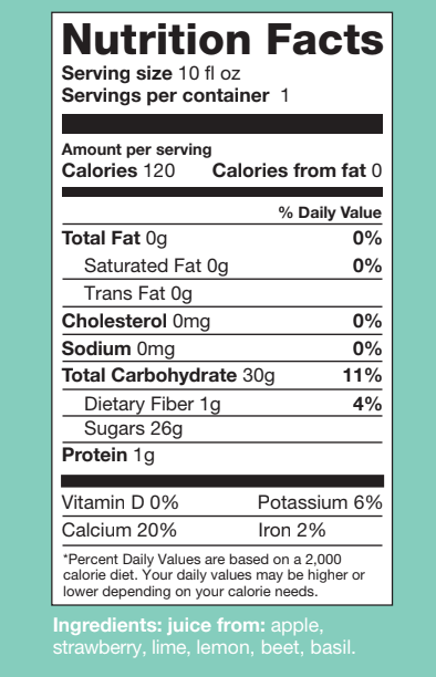 Lumi Juice - Wholesale Wellness Juice/Tonic - Strawberry Slam1