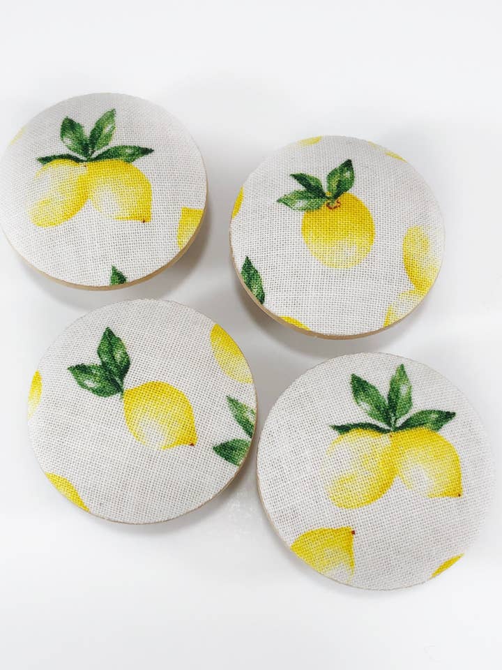 Lemons Schubladenknauf, 4er-Set für den Großhandel von Rusty Canvas