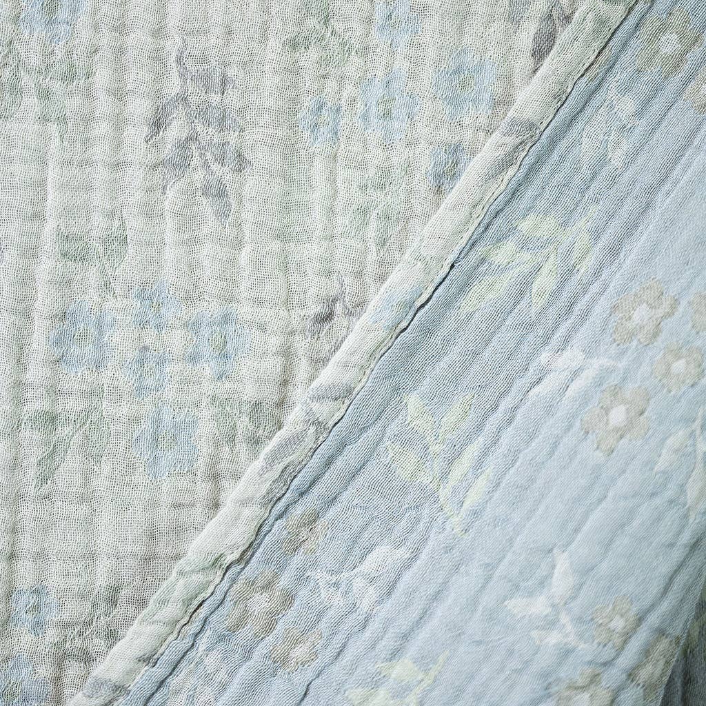 Olive & Loom – wholesale Throw blanket – Floral Muslin Throw Blanket2