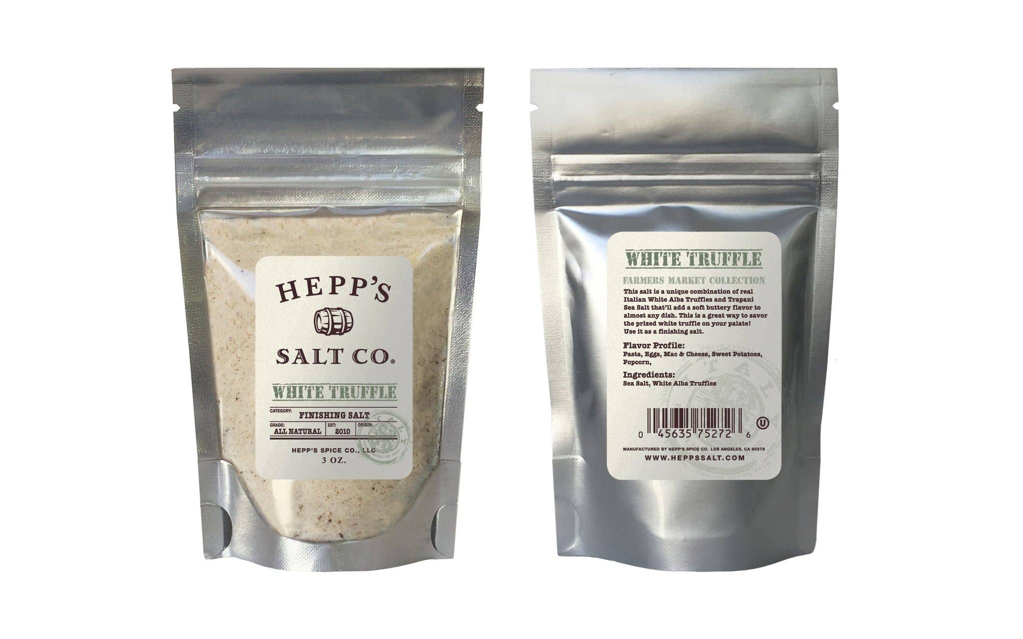 HEPP'S Salt Co. - Wholesale Salt - White Truffle Sea Salt1