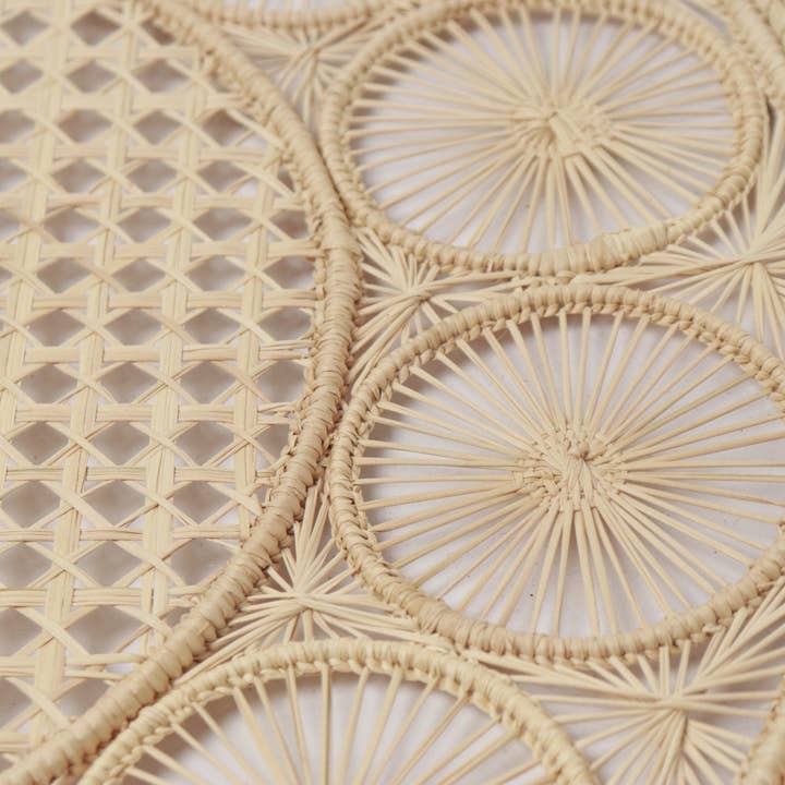 Best of Colombia LLC - Wholesale Placemat - Sol Iraca Placemat