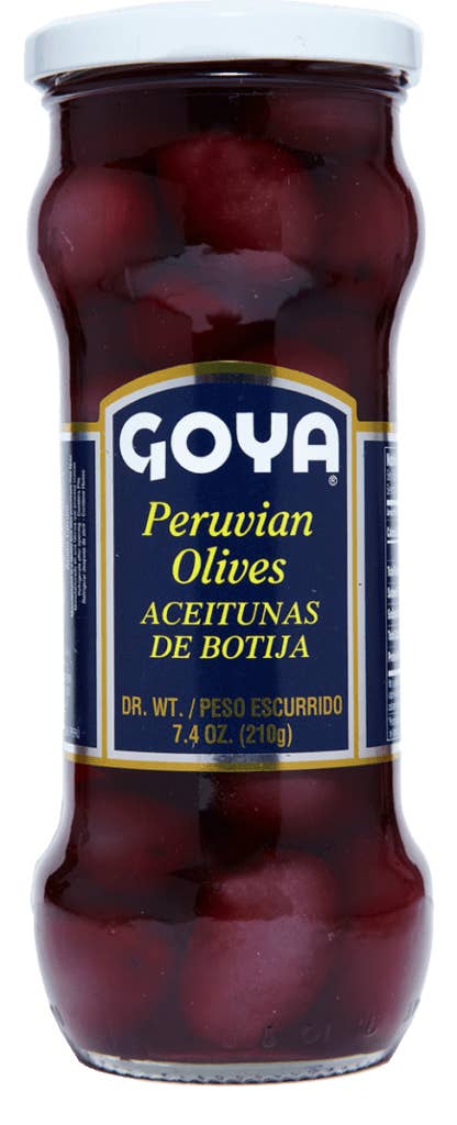 L&F Universal Goods - Wholesale Olives - GOYA Aceituna De Botija Peruvian 12/7.4OZ