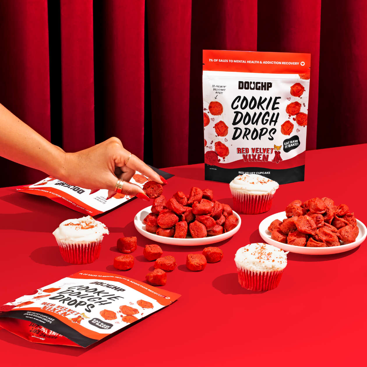 Doughp - Wholesale Cookie Mix - Valentine's Day "Bite Me" 3-Pack1