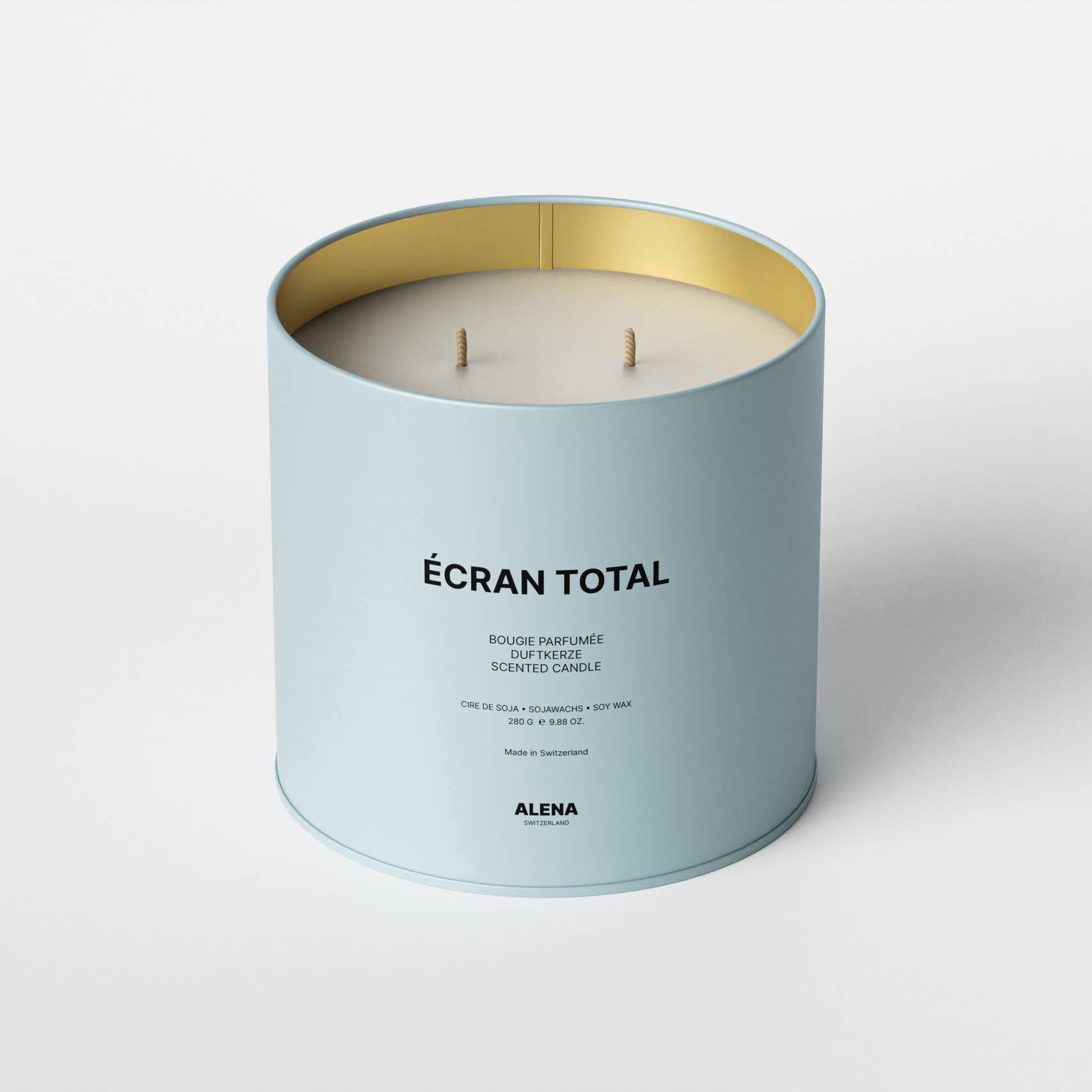 ALENA SWITZERLAND - Vendita all'ingrosso Candela in vasetto - Candela profumata Écran Total – 280 g4