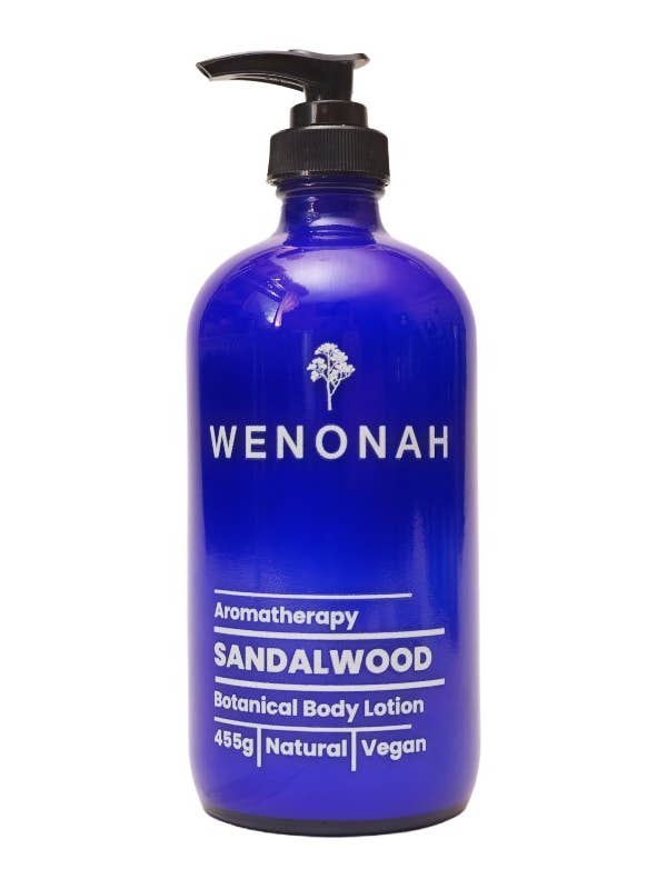 Sandelholz-Körperlotion für den Großhandel von Wenonah Body Lab