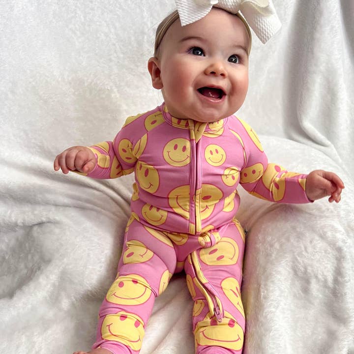 Pink Lemonade Zippy for wholesale by Jensens Jammies