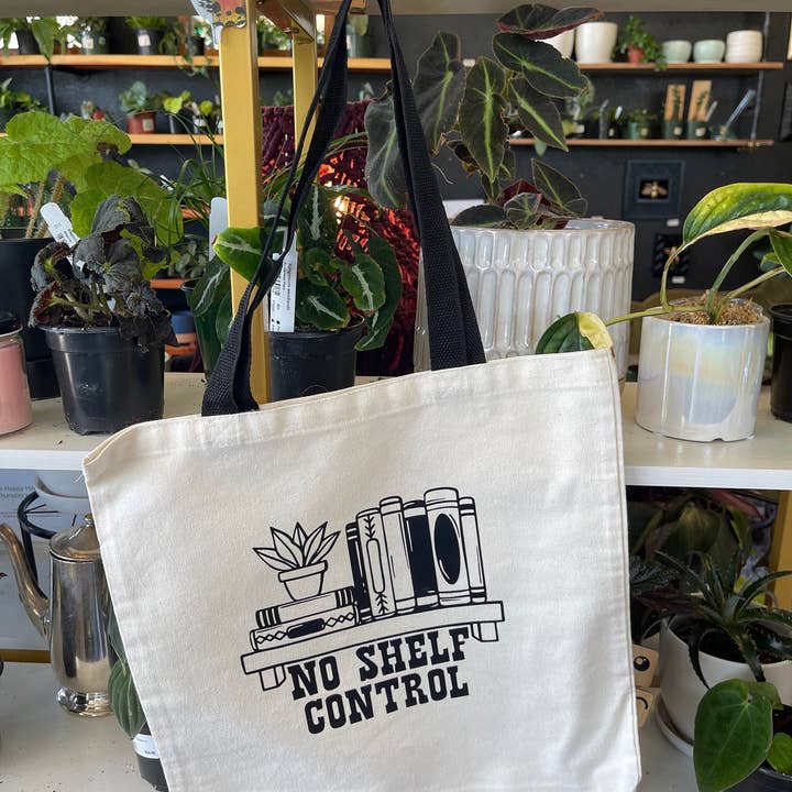 Ingen hyldekontrol bomuldslærredstaske for engroshandel hos Crafts At Stake