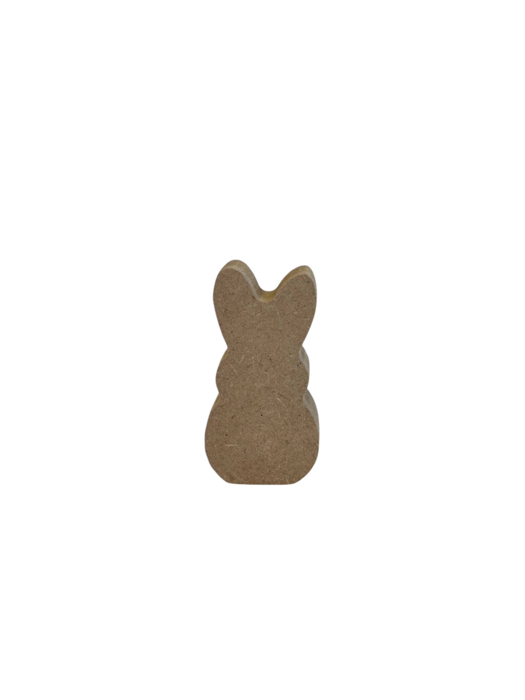 Inkwood Crafters - Wholesale Decorative Tabletop Object - Primitive Rustic Wood Spring/Easter Peeps - SMALL 3.5"8