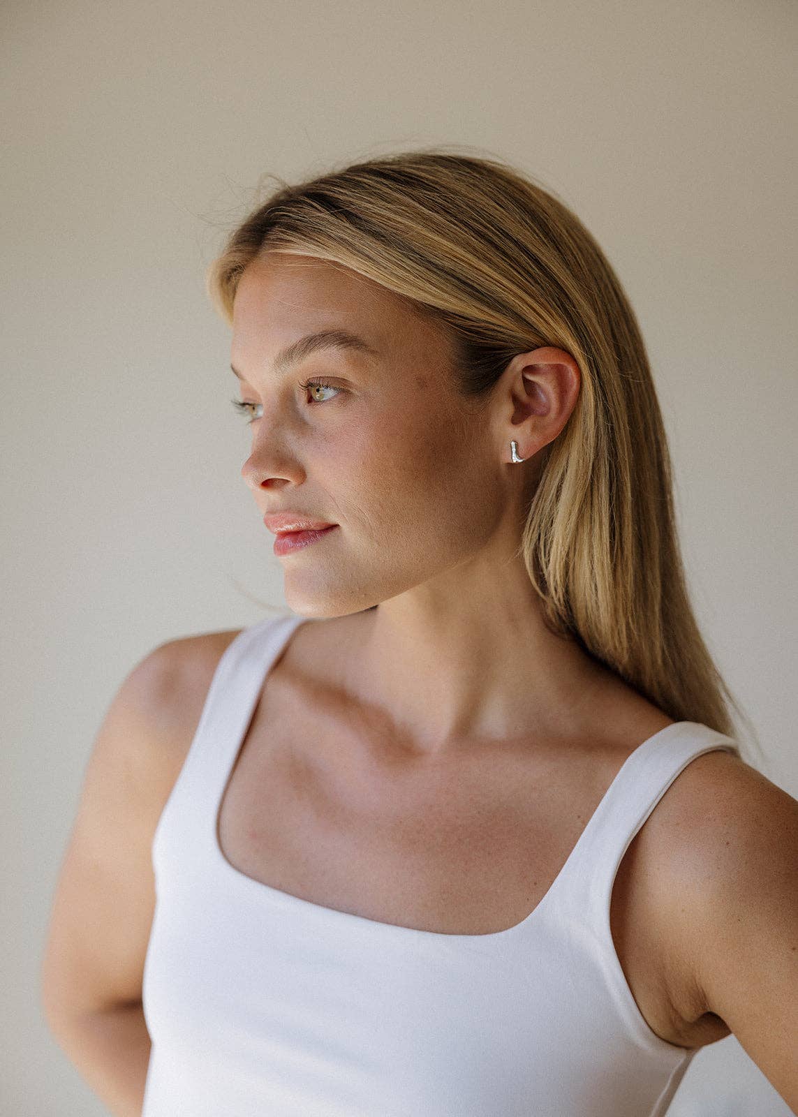 The Land of Salt - Wholesale Stud/Post Earrings - Cowgirl Western Boot Stud Earrings in Silver4