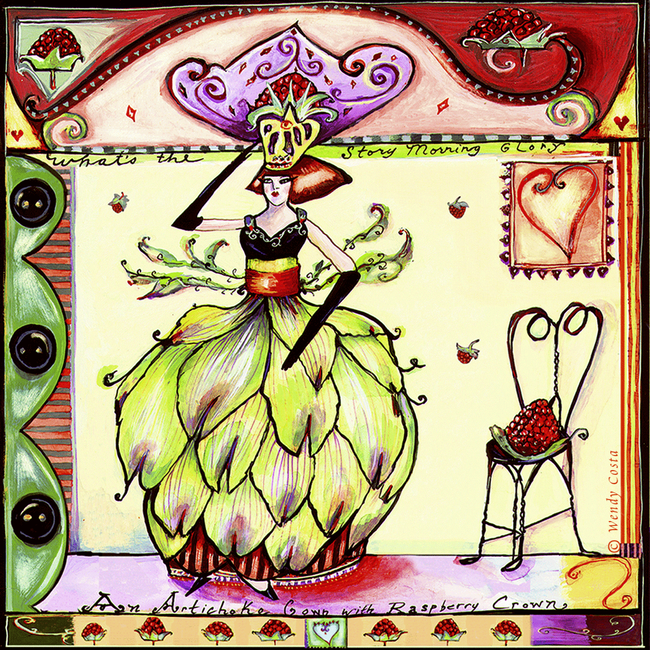 Wendy Costa Studio - Wholesale Wall Tile - Food dress tile bundle3