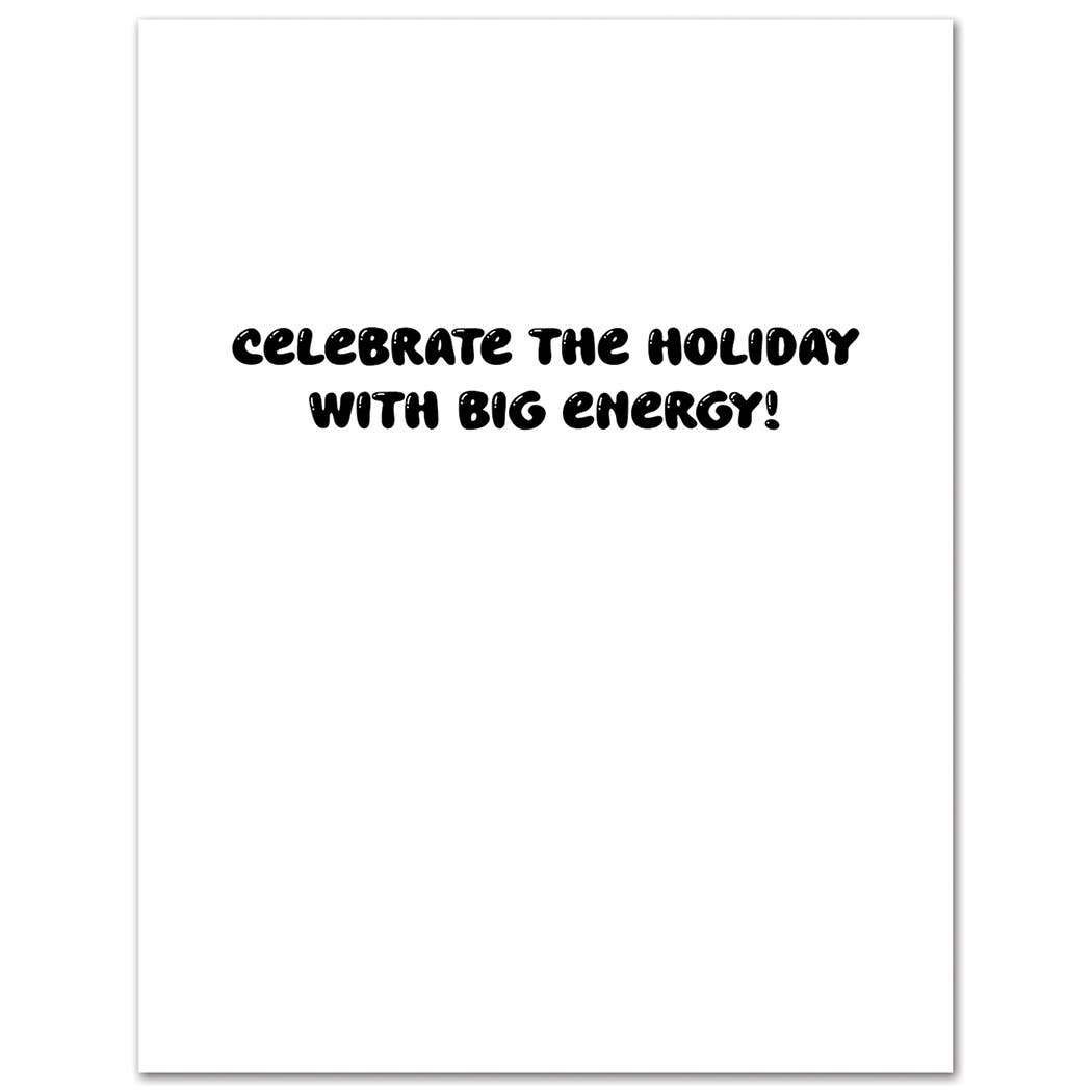 THE FOUND - Wholesale Christmas Card - Monster Santa's Secret Helper Holiday Christmas Card1