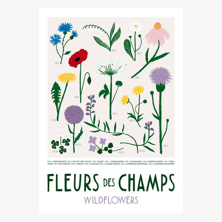 Print/ Wildflowers for wholesale by typealive
