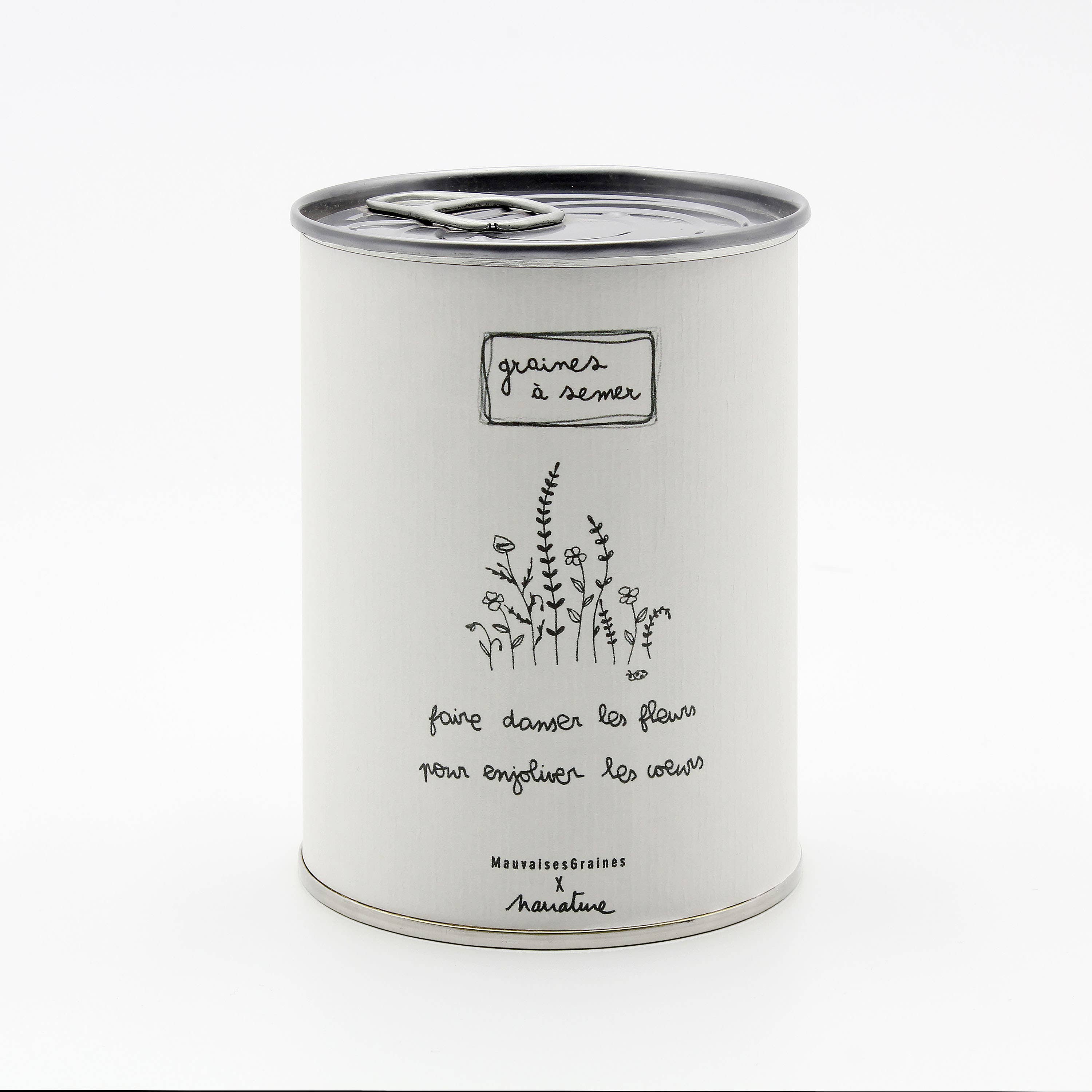 MauvaisesGraines – Engroshandel Plantefrø – ‘Dancing the Flowers’ frøkit lavet i Frankrig i samarbejde med Narrature1