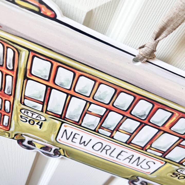 Home Malone – Engroshandel Dørophæng – Grøn Streetcar Door Bøjle - New Orleans udendørs indretning2