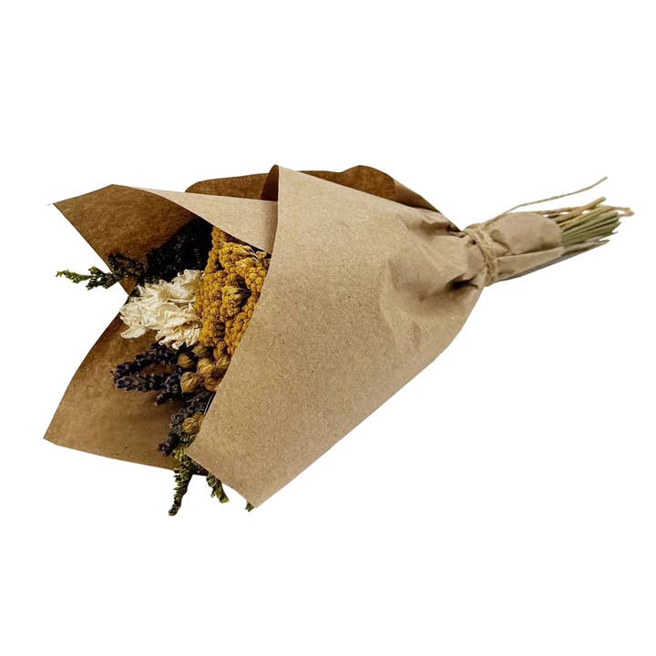 Andaluca - Wholesale Dried/Pressed Flowers - MINI Yarrow & Lavender Bouquet Bundle #1337