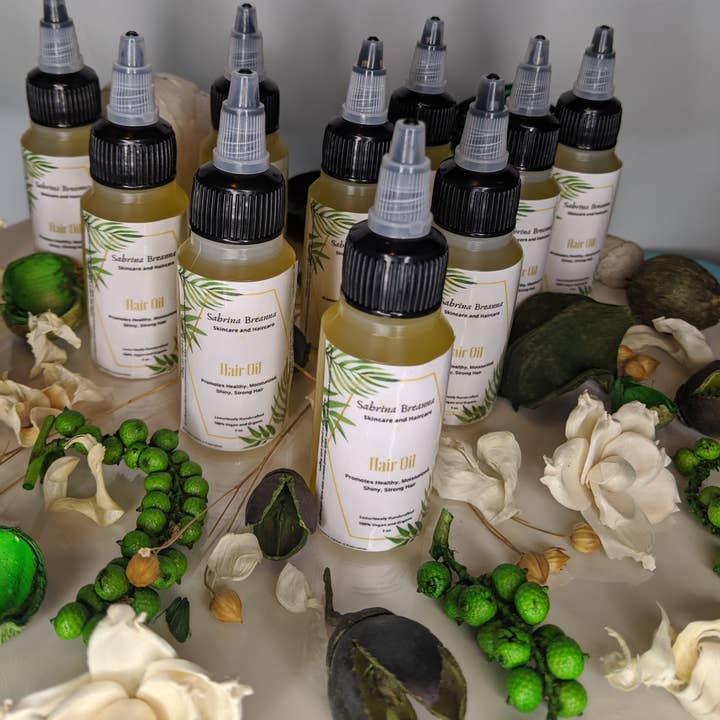 Moringa hårvækst Oil for engroshandel hos Sabrina Breanna Skincare and Haircare