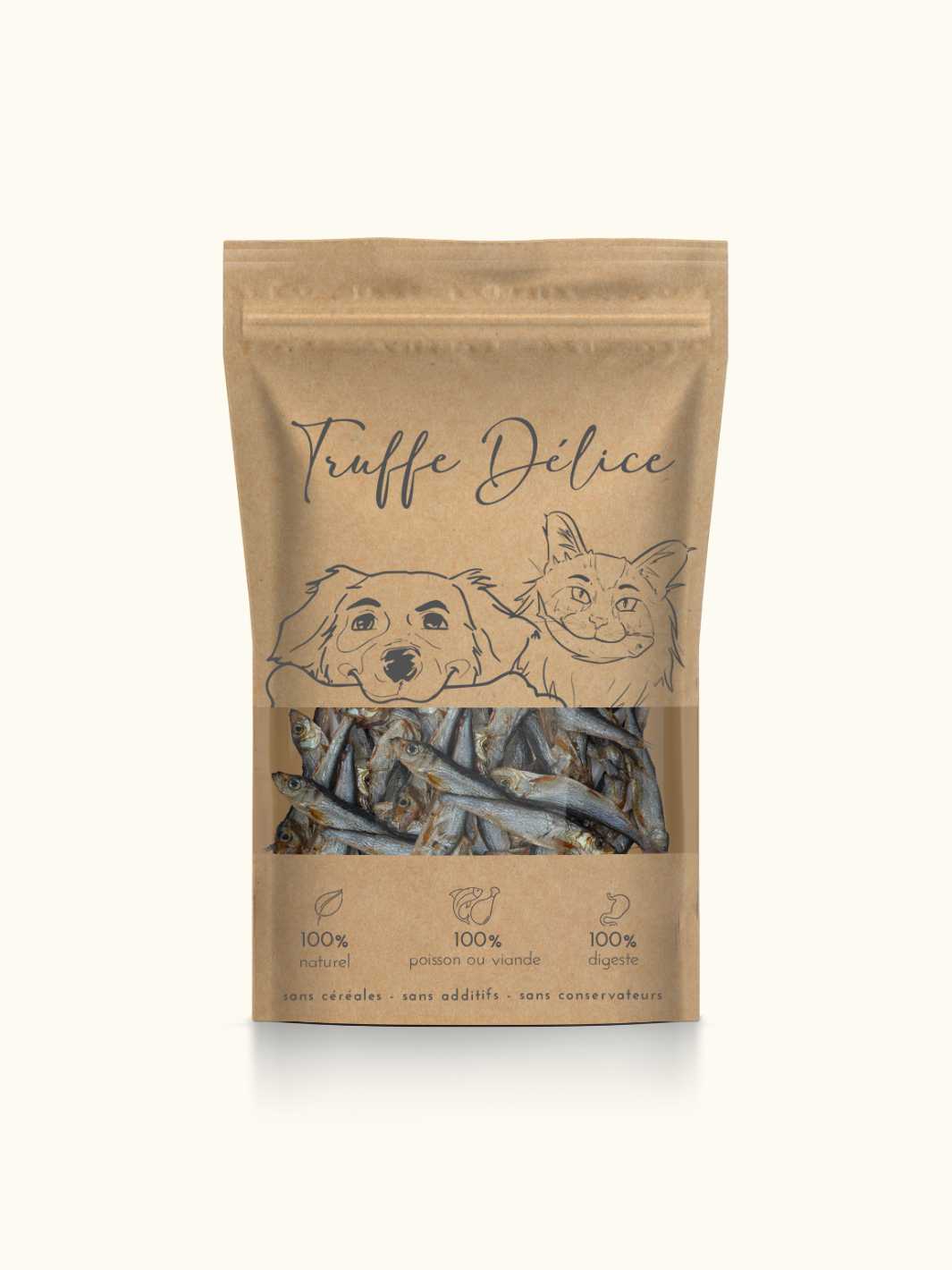 Truffe Délice - Wholesale Hondenkoekjes - Hond - Gedroogde sprotjes6