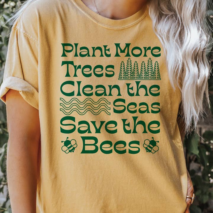 Plant More Trees Shirt for wholesale by femfetti