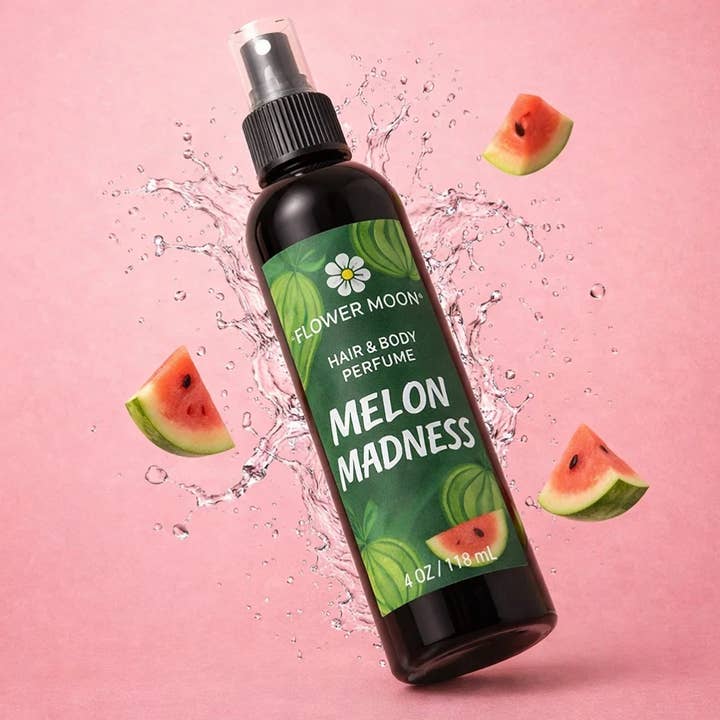 Profumo per Capelli e Corpo Melon Madness per la vendita all'ingrosso da parte di Flower Moon Shop