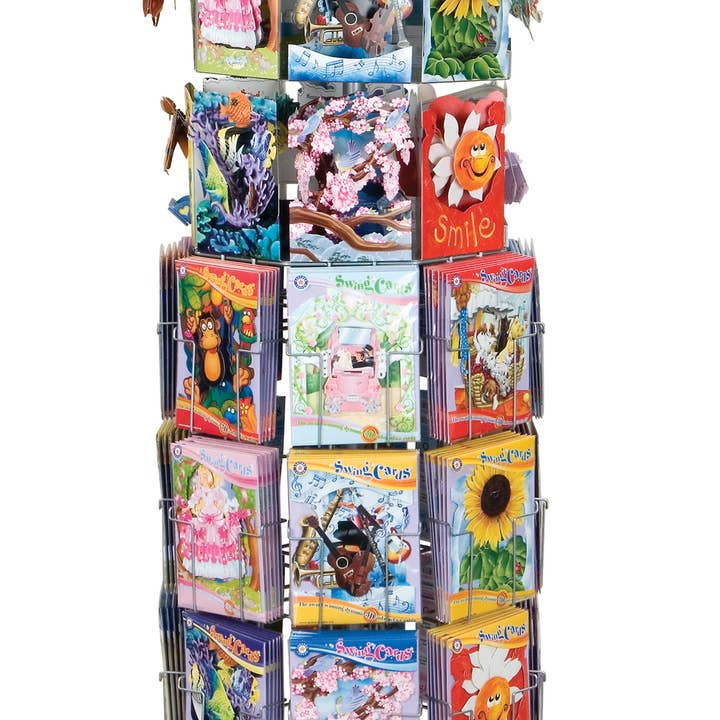 Boston International – wholesale Retailer display – Paper & novelty – Santoro - Swing Card Spinner Display