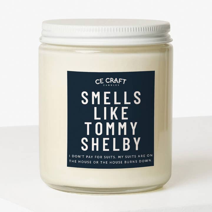 CE Craft Co – Großhandel Kerze im Glas / gefüllte Kerze – Riecht nach Tommy Shelby Kerze0