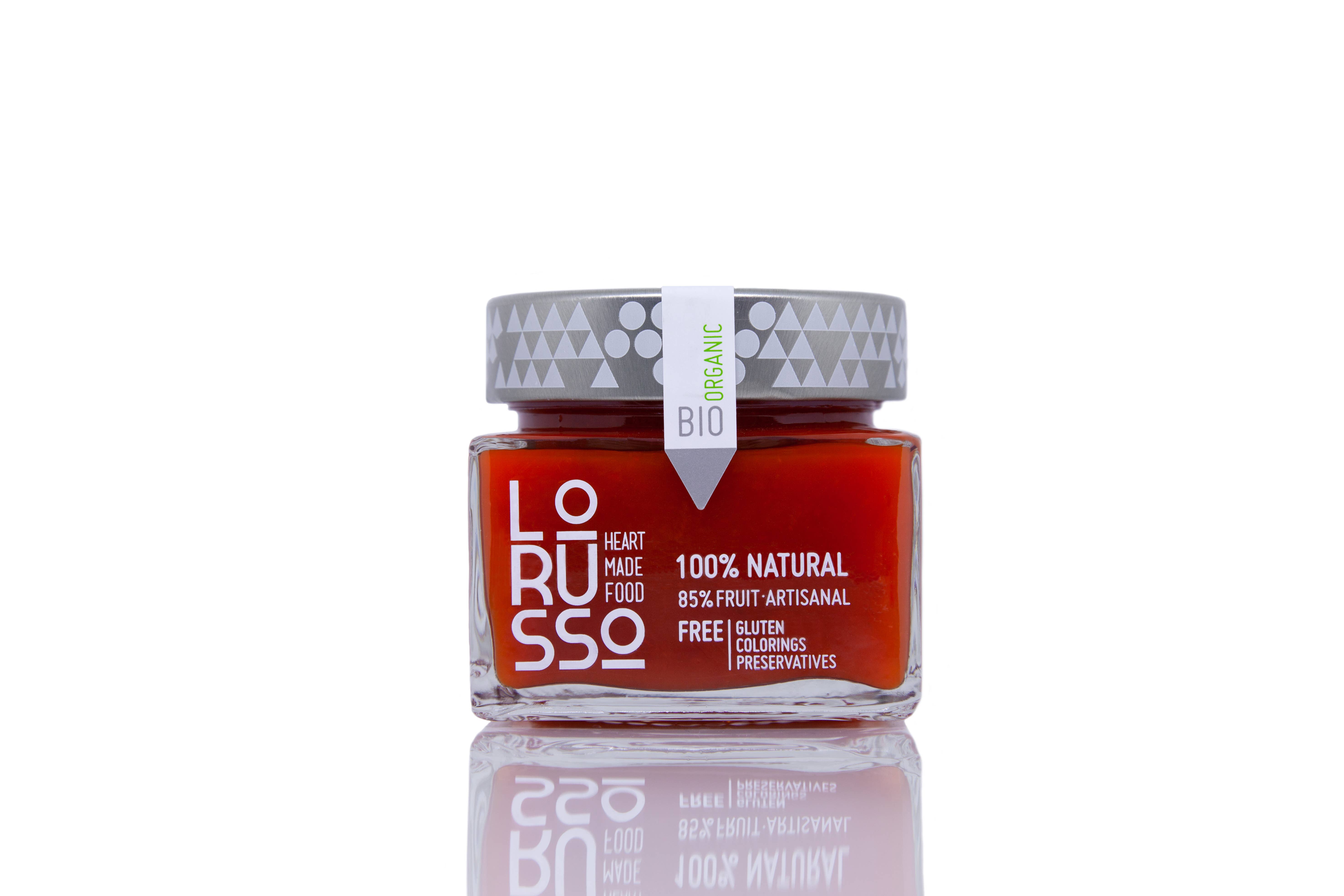 LoRUSSo - Wholesale Jam/Jelly - Organic artisanal jam sweet pepper 85% fruit- 305g2