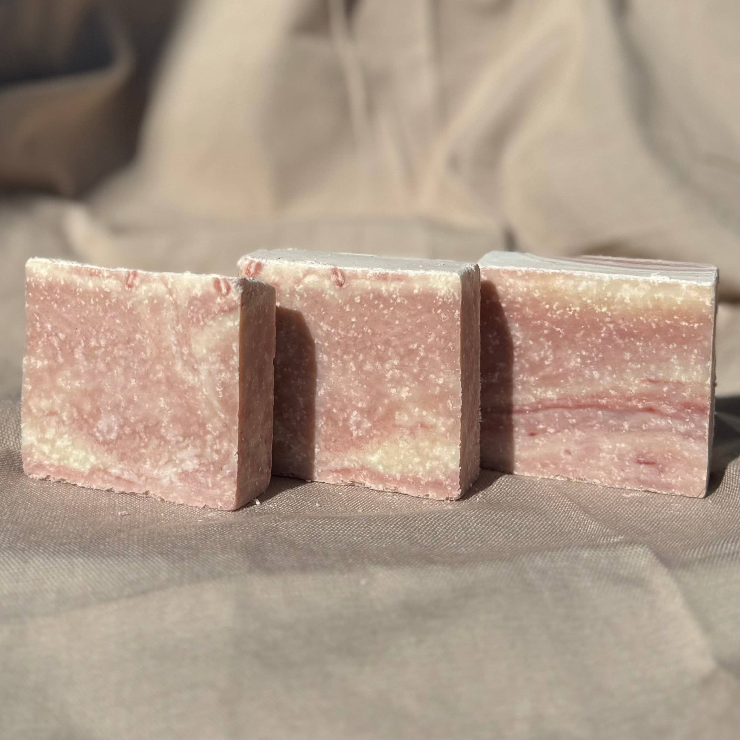 Handmade Soap Club - Wholesale Bar Soap - Sea Salt + Rosemary Exfoliating Bar1