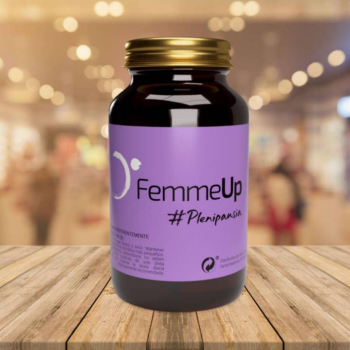 Femmeup - Vendita all'ingrosso Vitamine/integratori orali - Cimicifuga, Angelica Sinensis, Trifoglio Rosso, Borragine e Maca4