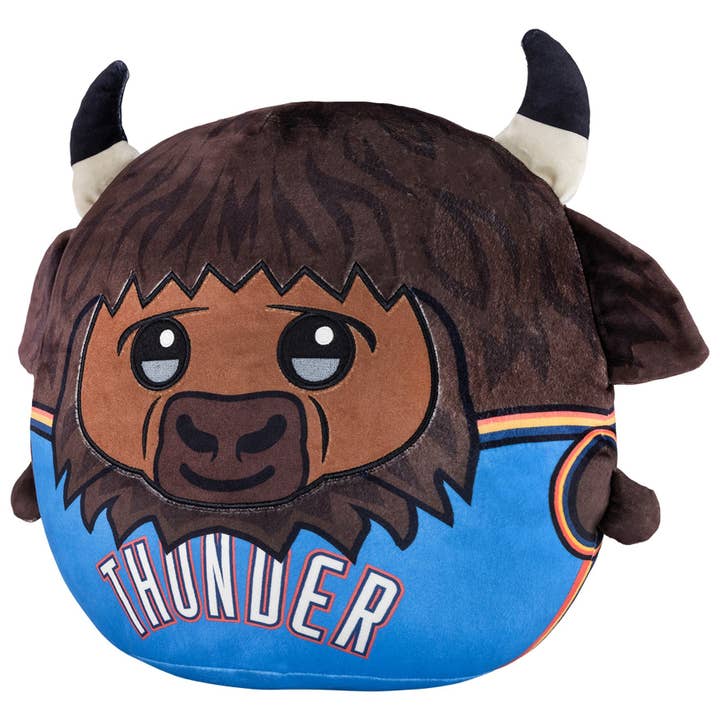 Uncanny Brands - Wholesale Stuffed/Plush Toy - Kids & Baby - Sleep Squad Oklahoma City Thunder Rumble 12" Mascot Kiri Cloud Plushie2