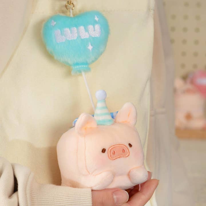 LuLu the Piggy Generic - Plush Keychain (Sky Blue Balloon) and other Purchase Wholesale link o loon balloons. Free Returns & Net 60 Terms on Faire trending on Faire.