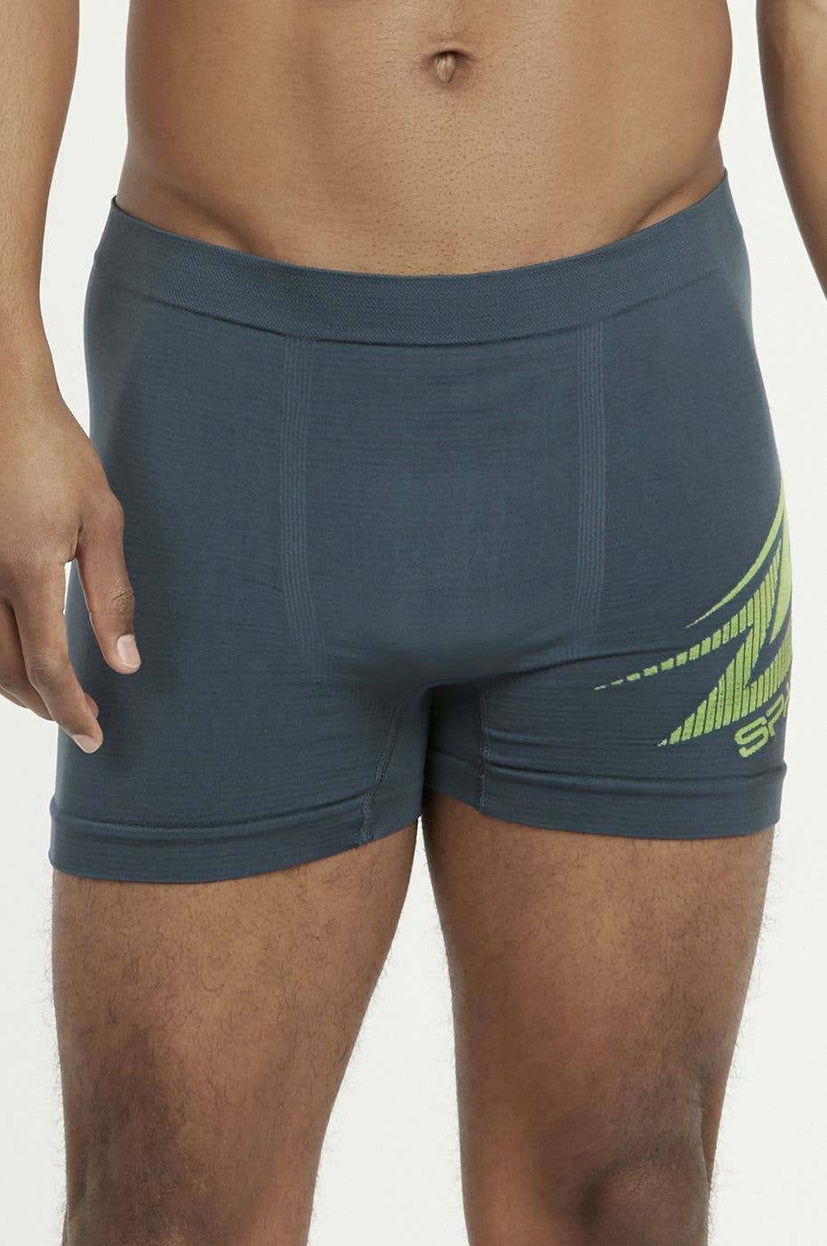 Lingerie Mart - Venta al por mayor Ropa interior - Hombre - Calzoncillos bóxer sin costuras para hombre Spak MSP0165