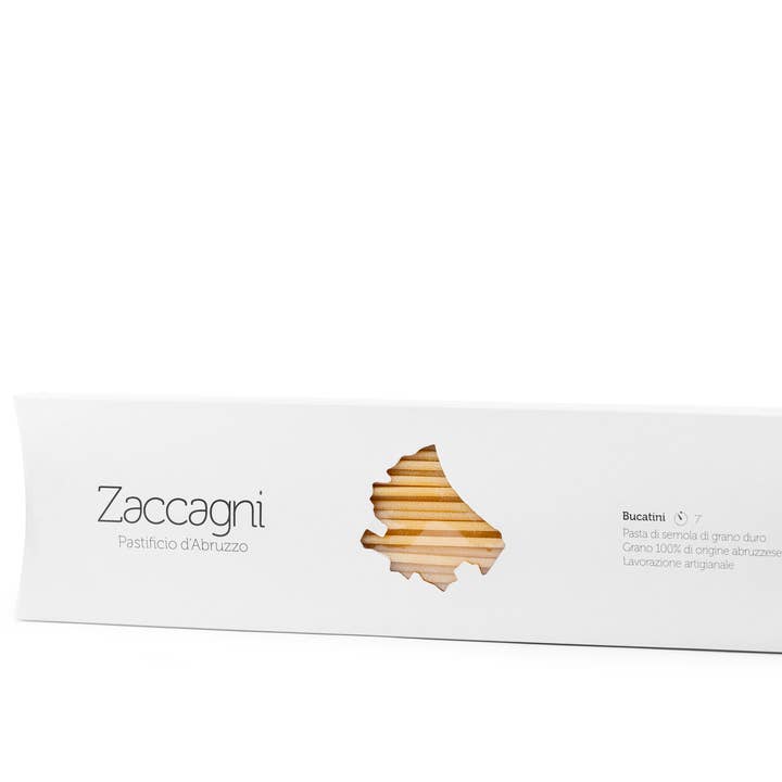 Bucatini 500 g - Premium Pasta - Made In Italy for wholesale by Pasta Zaccagni Pastificio d'Abruzzo Made in Italy