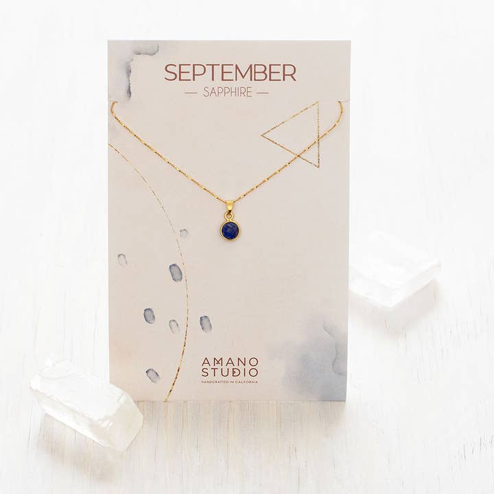 Amano Studio - Wholesale Pendant/Charm Necklace - Birthstone Necklaces21