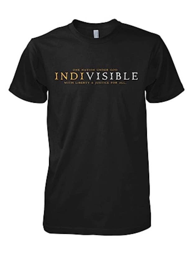 Indivisible Shirt (Black) for wholesale by Red Letter 9